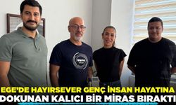 Egeli hayırsever tıbbi cihaz bağışında bulundu