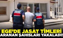 Ege'de aranan şahıslar yakalandı!