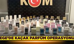 Ege'de kaçak parfüm operasyonu!
