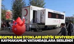 Ege'de Kaymakamlıktan kan bağışı çağrısı