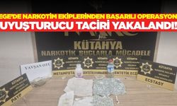 Ege'de uyuşturucu taciri Narkotim ekiplerince yakalandı