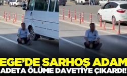 Ege'de akıllara durgunluk veren manzara!