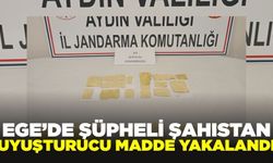 Ege'de şüpheli şahıstan uyuşturucu çıktı!