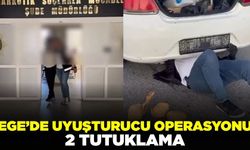 Ege'de uyuşturucu operasyonu: 2 kişi tutuklandı