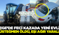 Ege'deki kaza yeni evli üsteğmen ve eşini ayırdı