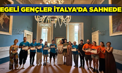 Egeli genç sanatçılar İtalya'da sahnede