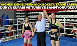 Yağmur Denizli'den kick boksta büyük zafer