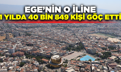 1 yılda 40 bin 849 kişi Aydın'a göç etti