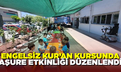 Engelsiz Kur’an kursunda aşure etkinliği düzenlendi