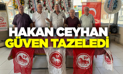Hakan Ceyhan, Demokrat Parti Sarıgöl İlçe Başkanlığı'nda güven tazeledi