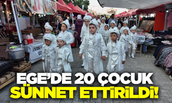 Gediz Tarhana Festivali'nde toplu sünnet coşkusu