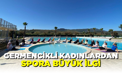 Germencikli kadınlardan spora büyük ilgi