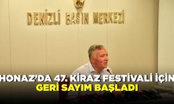 Honaz, 47. Kiraz Festivali için gün sayıyor