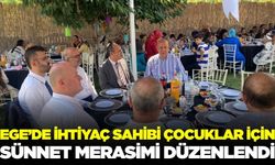 Ege'de ihtiyaç sahibi çocuklar unutulmadı!