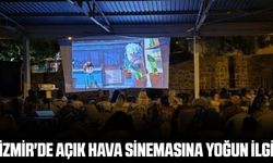 İzmir'de açık hava sinemasına yoğun ilgi