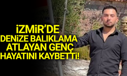 İzmir'de 20 yaşındaki gencin balıklama atlayışı sonu oldu!