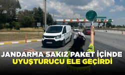 Sakız paketi içine gizlenmiş uyuşturucu jandarma tarafından ele geçirildi