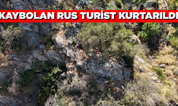 Doğa yürüyüşü sırasında kaybolan Rus turist kurtarıldı