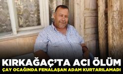 Kırkağaç'ta Çay Ocağında Kalp Krizi Geçiren Adam Hayatını Kaybetti