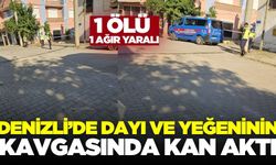 Denizli'de tartışma cinayete dönüştü!
