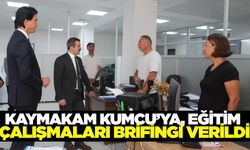 Köyceğiz Kaymakamı Mert Kumcu'dan İlçe Milli Eğitim Ziyaret