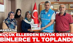 Minik yüreklerden Filistin'e destek