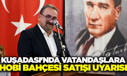 Kuşadası Belediyesi'nden "Hobi Bahçesi" dolandırıcılığına karşı uyarı