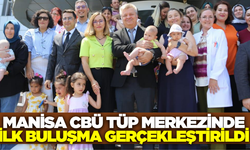 Manisa CBÜ Tüp Merkezinde anlamlı buluşma!