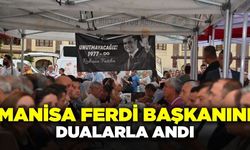 Ferdi Zeyrek vefatının 52.gününde Manisa'da dualarla anıldı