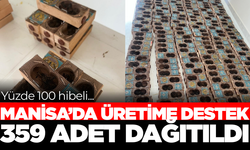 Manisa'da arı üretimine destek
