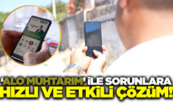 Manisa'da bir tuşla sorunlar çözüme kavuşacak!