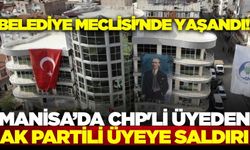 Manisa Meclisi'nde şok eden olay!