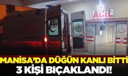Manisa'da  Düğün Sonrası Bıçaklı Kavga: 3 Yaralı