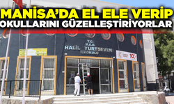Okullarını birlikte güzelleştiriyorlar