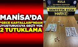Kula'da uyuşturucuya geçit yok: ''gece kartalları''ndan 2 tutuklama