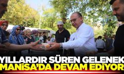 Manisa'da geleneksel aşure hayrı etkinliği