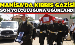 Manisa'da Kıbrıs gazisi Halil Fidan son yolculuğuna uğurlandı