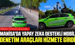 Manisa'da mobil denetim araçları! Yapay zeka destekli