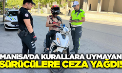 Manisa'da Motosiklet Denetimleri: 2 Milyon Lirayı Aşkın Ceza Kesildi