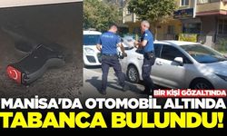 Manisa'da Otomobil Altında Tabanca Bulundu, Bir Kişi Gözaltında