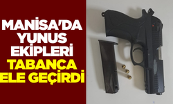Manisa'da otomobilinde tabanca bulunan şahıs yakayı ele verdi