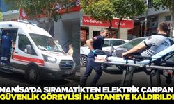Manisa'da Bankada Güvenlik Görevlisi Elektrik Akımına Kapıldı