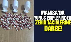 Manisa'da yunus timleri uyuşturucu ele geçirdi!