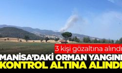 Manisa'daki orman yangını kontrol altın alındı