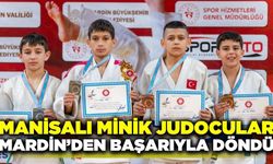 Minik judocular Manisa'yı gururlandırdı