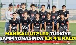 Yunusemreli U17'ler ilk 4'e kaldı