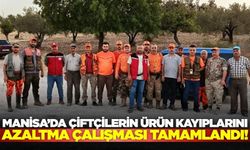 Manisa'da zirai amaçlı sürek avı gerçekleştirildi!