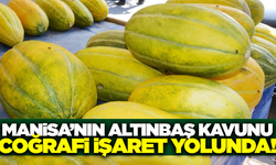Manisa'nın Ata Yadigarı Altınbaş Kavunu Coğrafi İşaret Yolunda