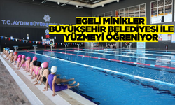 Aydın Büyükşehir Belediyesi yaz yüzme kursları yoğun ilgi görüyor
