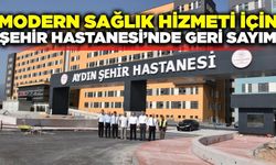 Aydın Şehir Hastanesi'nde açılış öncesi son kontroller